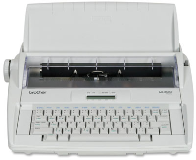 9. Brother ML-300 Electronic Display Typewriter - Retail Packaging