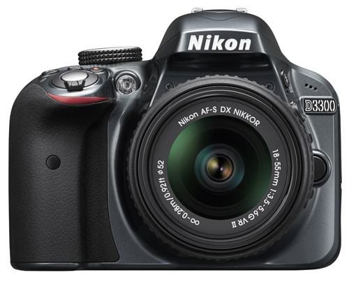 6. Nikon D3300 24.2 MP CMOS Digital SLR