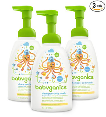 1. Babyganics Baby Shampoo, Top 10 Best Shampoo For Babies Reviews