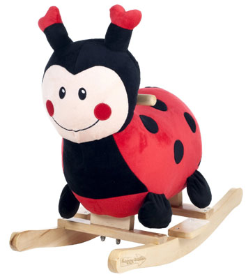 9. Happy Trails Rocking Lucy The Ladybug Ride On