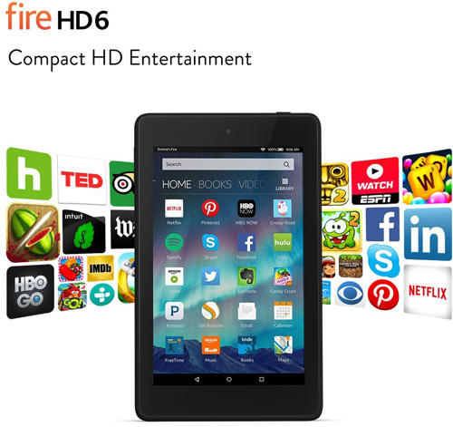4. Fire HD 6 Tablet, Wi-Fi