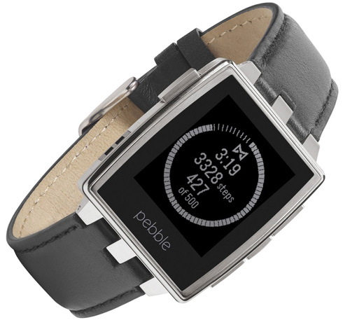 5. Pebble Steel Smartwatch 
