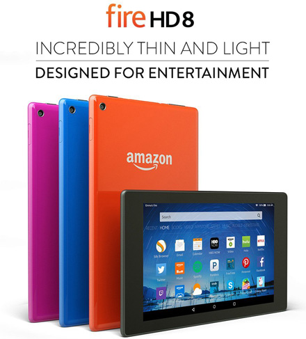 2. Fire HD 8 Tablet 8