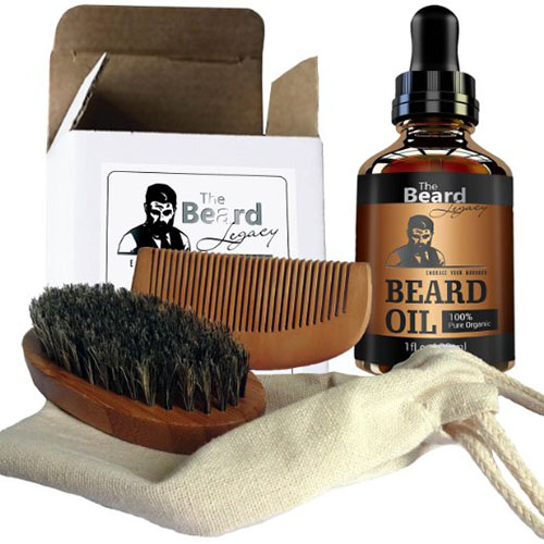 1. The Beardsley in the Box Beard Care , Best Beard Grooming Kits in 2021 Reviews