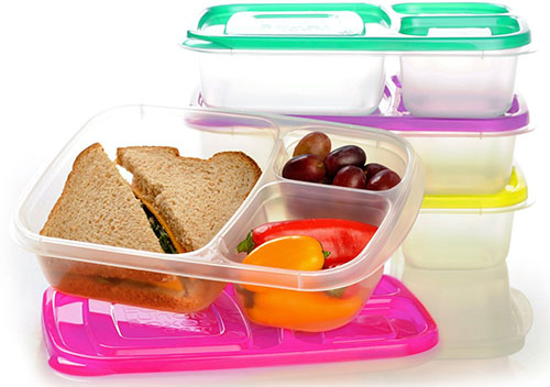 3. EasyLunchboxes 3-Compartment Bento Lunch Box