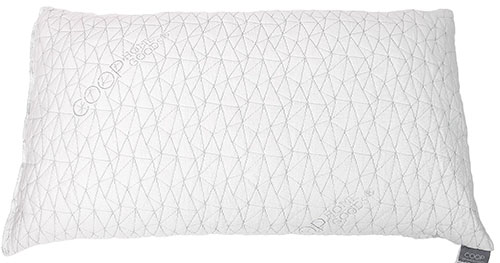2. Improved Design - Adjustable Shredded Memory Foam Pillow
