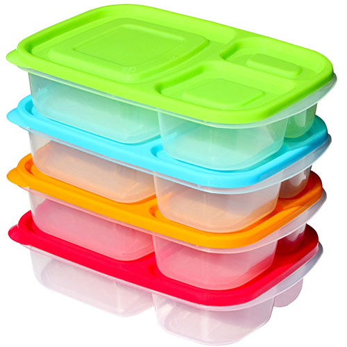 6. Sunsella Buddy Compartment Containers