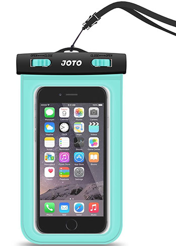 6. Waterproof Cell Phone Dry Bag Case