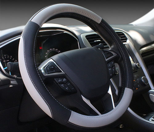 4. Leather Auto Car Steering Wheel Cover 