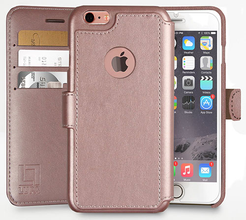 5. iPhone 6, 6s Wallet Case, Durable and Slim