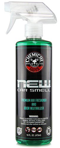 10. New Car Smell Odor Eliminator and Air Freshener by Chemical Guys