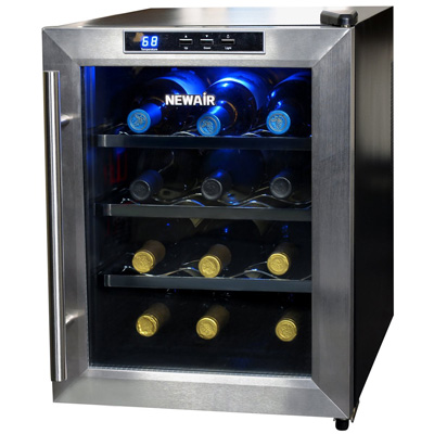 4. NewAir AW-121E 12 Bottle Thermoelectric Wine Cooler