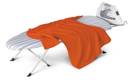5. Honey-Can-Do BRD-01292 Folding Tabletop Ironing Board with Iron Rest