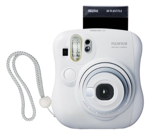 2. Fujifilm Instax Mini 25 Instant Film Camera (White)