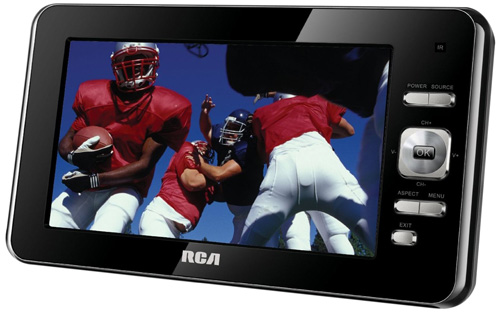 6. RCA DPTM70R 7-Inch 60Hz 480 X 234 LED-Blacklit LCD TV
