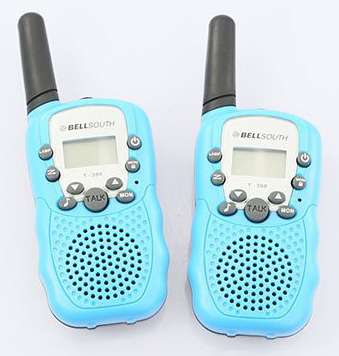 1. BELLSOUTH T388 blue 3-5KM 22 FRS & GMRS UHF Radio for Child Walkie Talkie, Best Two Way Radios