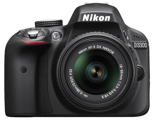 1. Nikon D3300 24.2 MP CMOS Digital SLR with Auto Focus, Best dslr camera for beginners