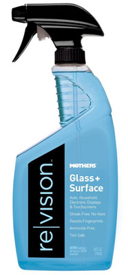 8. Mothers 06624 re|vision Glass+Surface Cleaner - 24 oz.