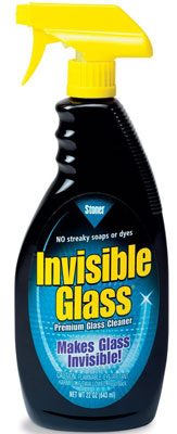 10. Stoner 92166-6PK 'Invisible Glass' Glass Cleaner - 22 oz.