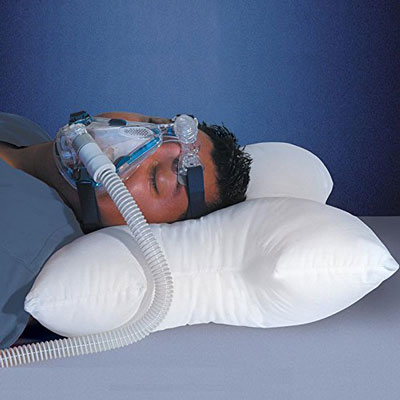 9.Blue Chip Medical CPAP PILLOW FOR BACK OR SIDE SLEEPERS