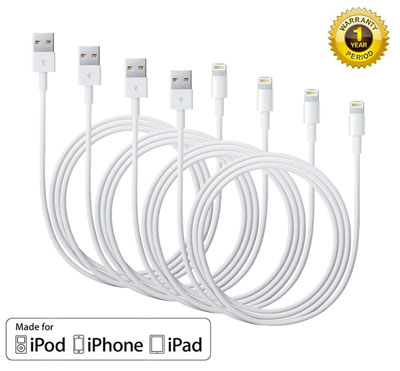 10. Scable Lightning USB Charging Cable