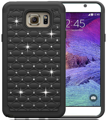 15. Berry Accessory Crystal Bling Hybrid Case