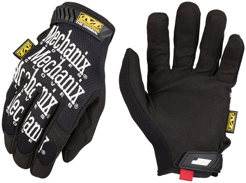 #10. Mechanix Wear Original Black Gloves