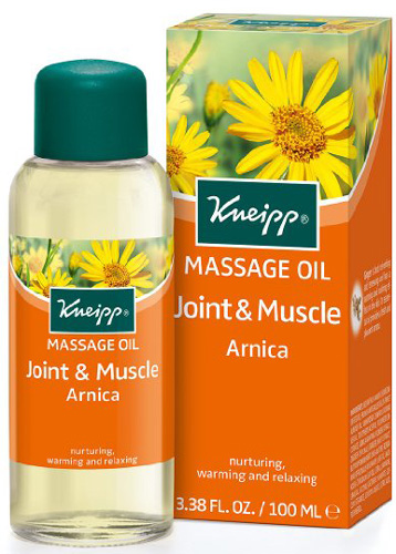#6. kneipp arnica warming massage oil