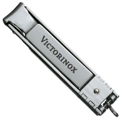 #9. The Swiss Army Victorinox Nail Clippers With Nail File, Stainless, In Blister