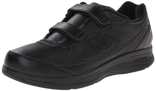 #2. New Balance Men's MW577 Leather Hook-and-Loop Walking Shoe, Best Walking Sneakers For Men