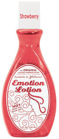#9. Edible water based original flavored warming massage oil in strawberry flavor by a motion lotion