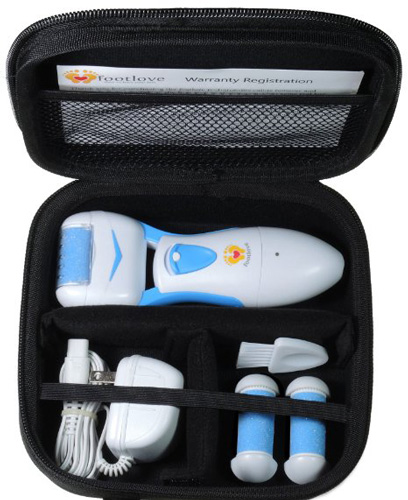#7. UTILYZE Rechargeable Most Powerful Electronic Foot File CR-700B Pedicure Electric Callus Remover