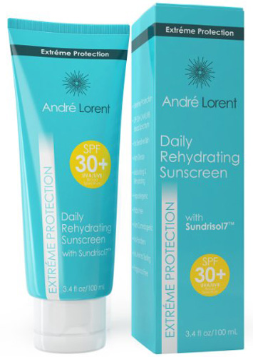#10. Daily Rehydrating Sunscreen: SPF 30+ - Contains Vitamins A, B, C & E & Seaweed Extract - Rehydrating Skin Protection - Paraben & Fragarance