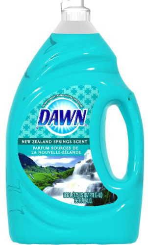 14. Dawn Ultra New Zealand Spring Scent Dishwashing Liquid