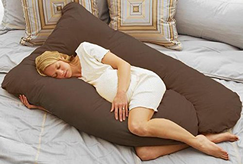#4. Today's Mom Cozy Comfort Pregnancy Pillow