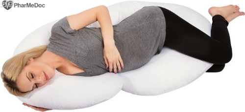 #3. PharMeDoc Total Body Pregnancy Pillow