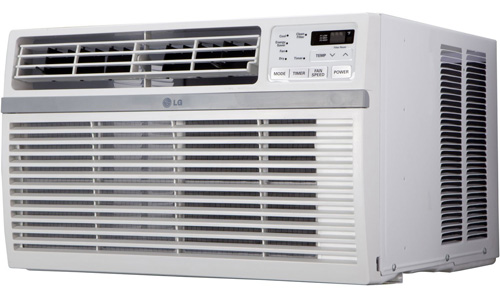 #1. Window-Mounted Air Conditioner with Remote Control