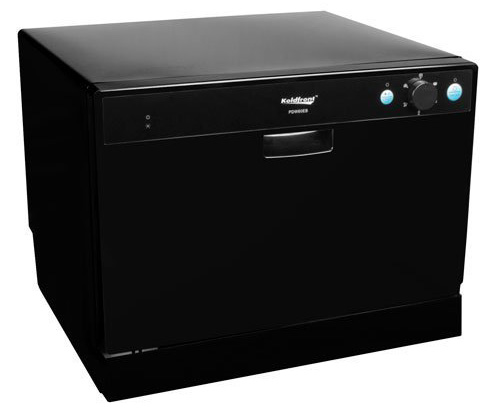 #4. 6-Place Setting Portable Countertop Dishwasher