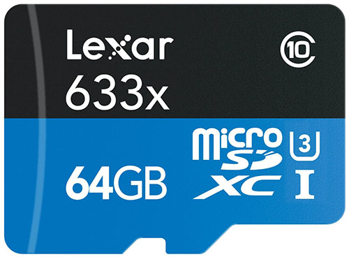 4. Lexar High-Performance MicroSDXC