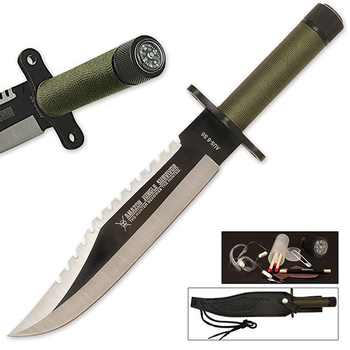 3. Amazon Jungle Survival Knife