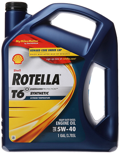2. Shell Rotella Heavy Duty Diesel Engine Oil, Best Motor Oil Brands