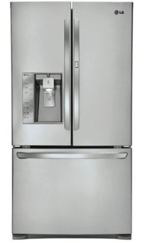 5. LG LFX31945ST 30.5 Cu. Ft. Super-Capacity French Door Refrigerator