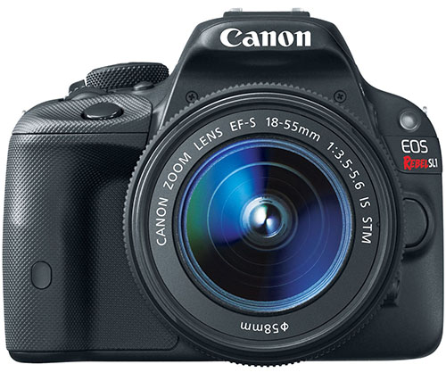 7. Canon EOS Rebel SL1 Digital SLR