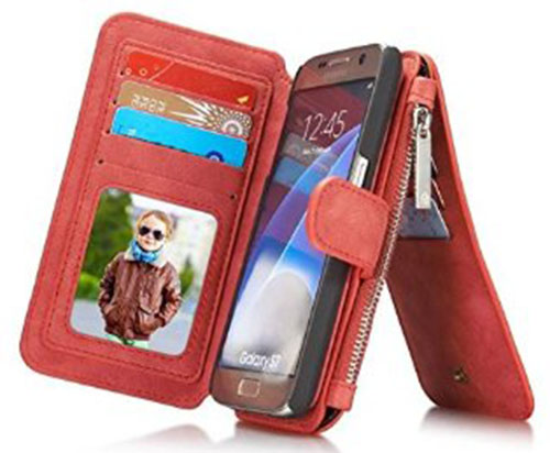 4. RAYTOP 15-Slot Samsung Galaxy S7 Case