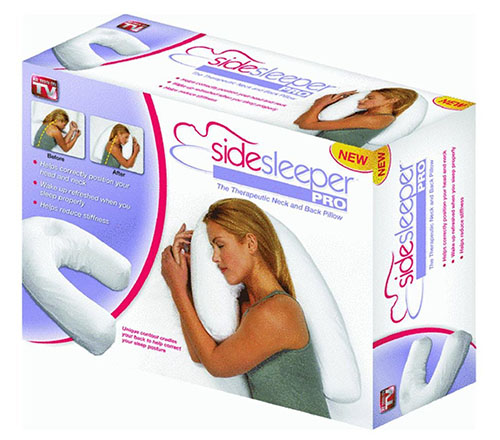 5. Side Sleeper Pro Pillow--Stay Cool Pillow