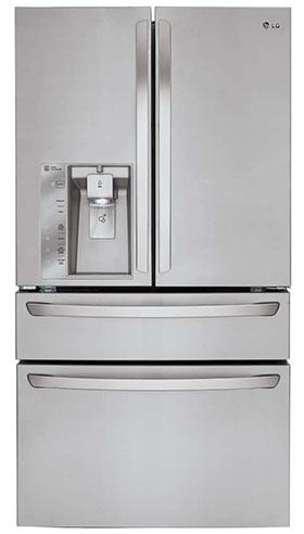 3. LG 22.7 cu. ft. French door Refrigerator