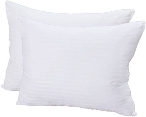 1. Super Plush Gel-Fiber Filled Pillows