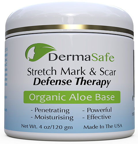 3. DermaSafe Stretch Mark Cream & Scar Removal Therapy