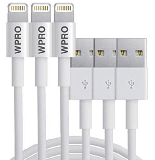 6. Lightning to USB Charge & Sync Cable 