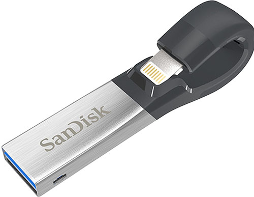 1. SanDisk iXpand Flash Drive